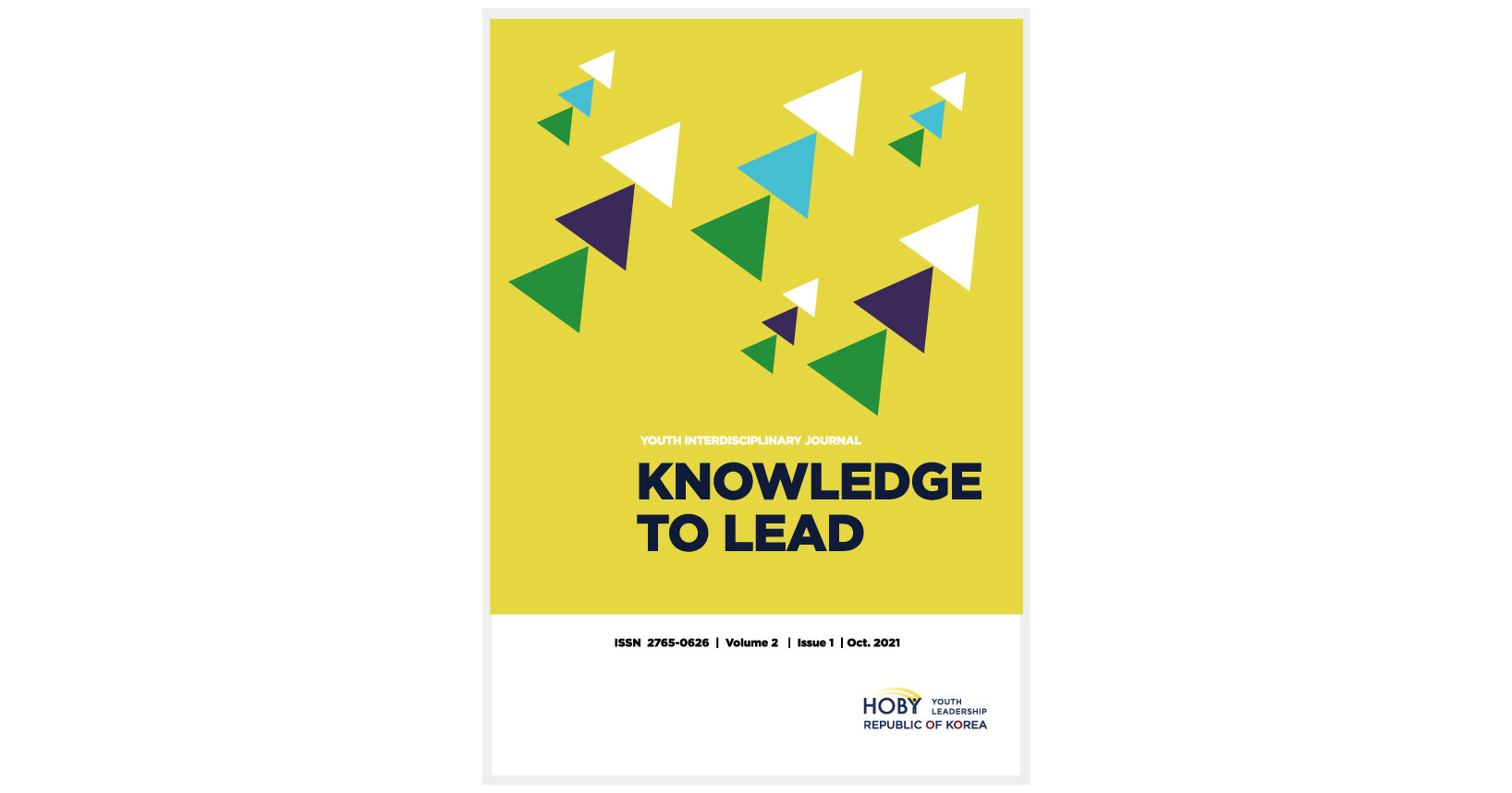 KNOWLEDGE TO LEAD, ISSN 2765-0626, Volume 2, Issue 1